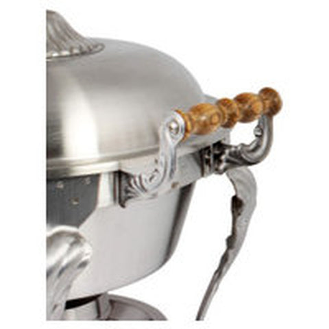 Thunder Group SLRCF8632 5 Quart Round Chafing Dish with Lift-Off Dome Cover
