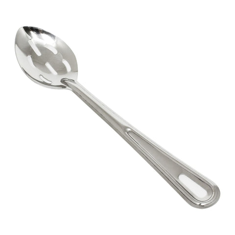 Thunder Group SLSBA212 13-Inch Slotted Stainless Steel Basting Spoon