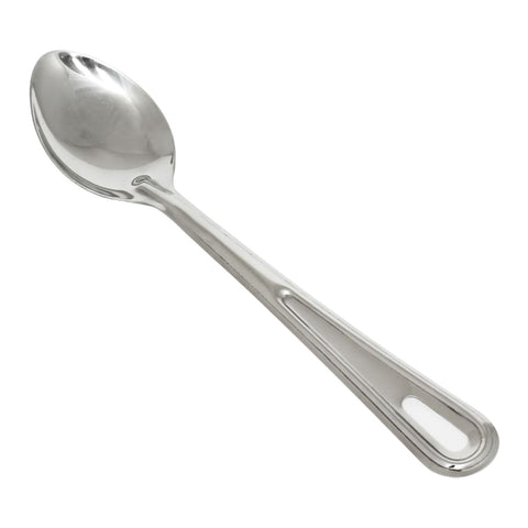Thunder Group SLSBA311 15" Solid Stainless Steel Basting Spoon