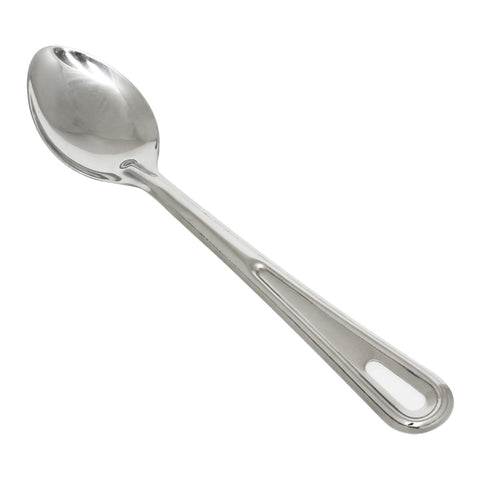 Thunder Group SLSBA311 15" Solid Stainless Steel Basting Spoon