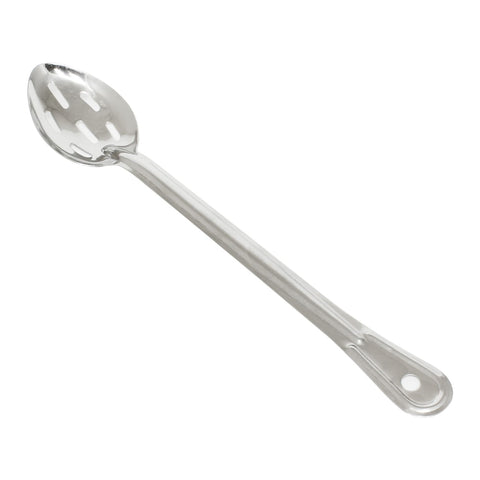Thunder Group SLSBA312 15" Slotted Stainless Steel Basting Spoon