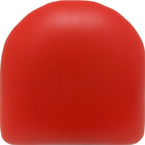 Oak Street Manufacturing SLSEAT-RED Red Vinyl Replacement Chair / Bar Stool Seat