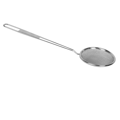 Thunder Group SLSKR60RL 6" Round Reinforced Extra Long Skimmer, Nickel Plated