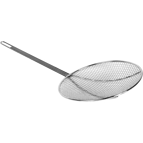 Thunder Group SLSKR913 9" Round Wire Skimmer, Nickel Plated