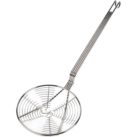 Thunder Group SLSKS007 Nickel Plated Spiral Wire Skimmer, 7-Inch