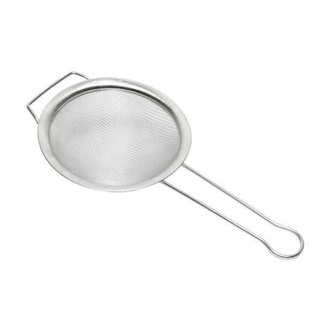 Thunder Group SLSTN010 10 in. Stainless Steel Single Mesh Strainer with Support Handle