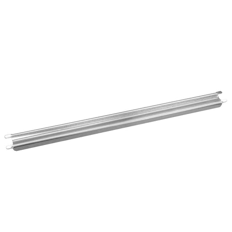 Thunder Group SLTHAB012 12" Grooved Stainless Steel Adapter Bar