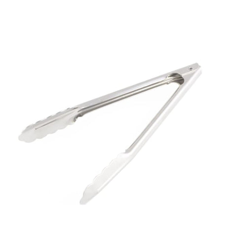 Thunder Group SLTHUT010 10" Stainless Steel Utility Tongs