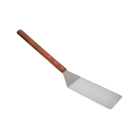 Thunder Group SLTWHT008 Pizza Server with 4" x 8" Stainless Steel Blade and Wood Handle