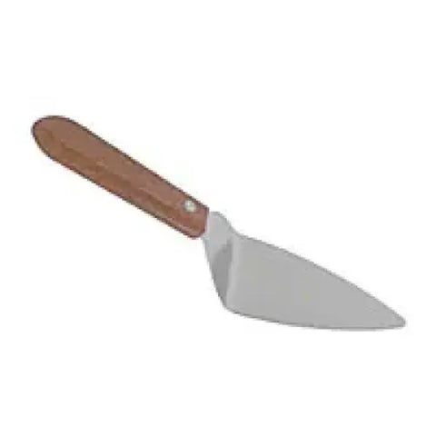 Thunder Group SLTWPS005 Stainless Steel Pie, Cake and Pizza Server with Wood Handle