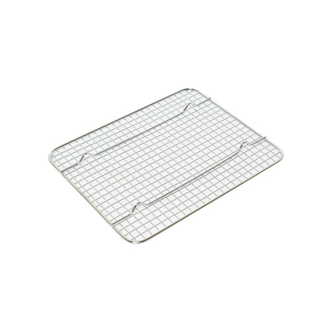 Thunder Group SLWG002 Half-Size Chrome-Plated Wire Pan Grate, 8" x 10"