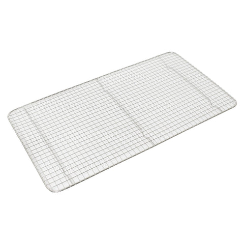 Thunder Group SLWG003 Wire Pan Grate, 18" x 10" Full-Size Footed Chrome-Plated Cooling Rack