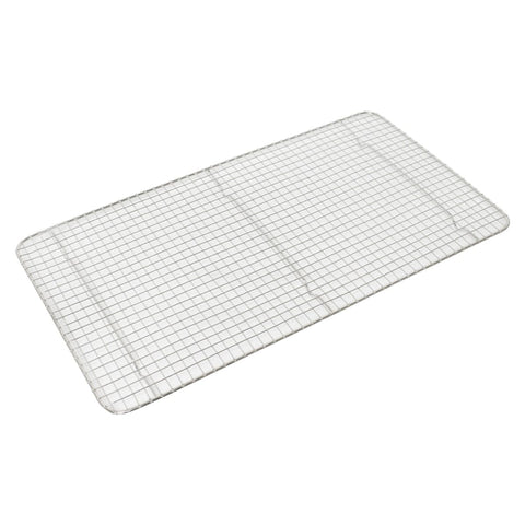 Thunder Group SLWG003 Wire Pan Grate, 18" x 10" Full-Size Footed Chrome-Plated Cooling Rack