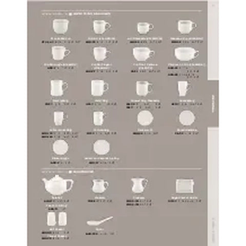 Vertex China SM-P Stackable Porcelain Summit Mug, 10 oz.