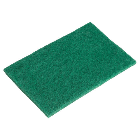 Winco SP-96N Nylon Scouring Pad, Green, 9.38 x 6 in