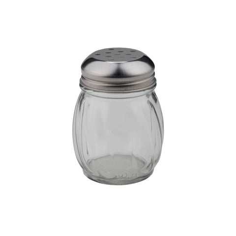 Libertyware S&P04SP 6 oz Swirl Cheese Shaker with Perforated Cap