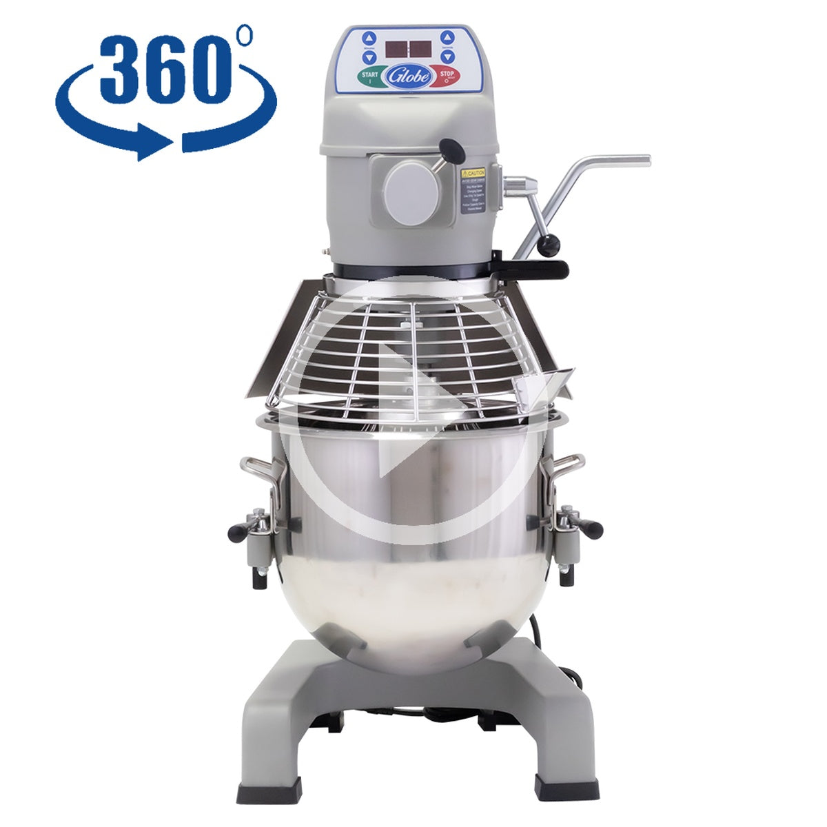 SP20 Globe 20 Qt. Commercial Gear Driven Planetary Stand Mixer