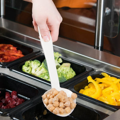 Cambro SPOP13CW148 Poly Spoon for Salad Bars