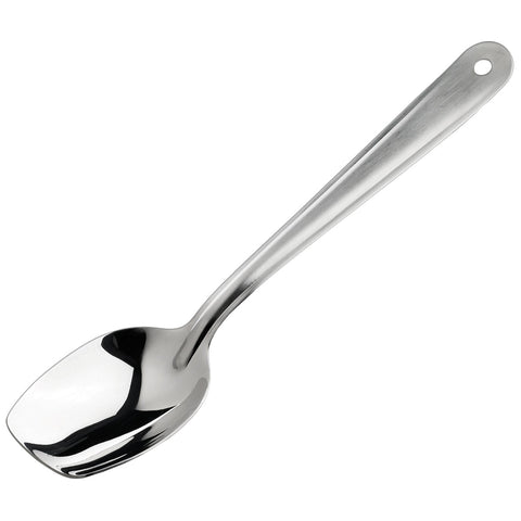 Winco SPS-S10 10" Slanted Solid Plating Spoon