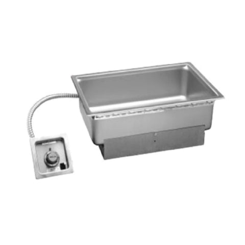 Wells SS-206TDU Drop-In Electric Food Warmer with Drain, 12"x20" Pan Opening, 208-240V/1ph