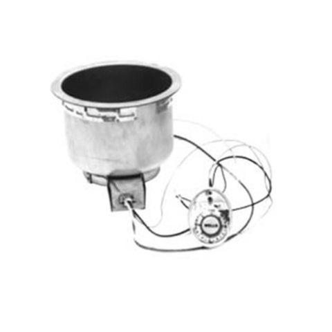 Wells SS-8TDU 7 qt Drop-In Round Hot Food Well with Thermostatic Controls, 120V
