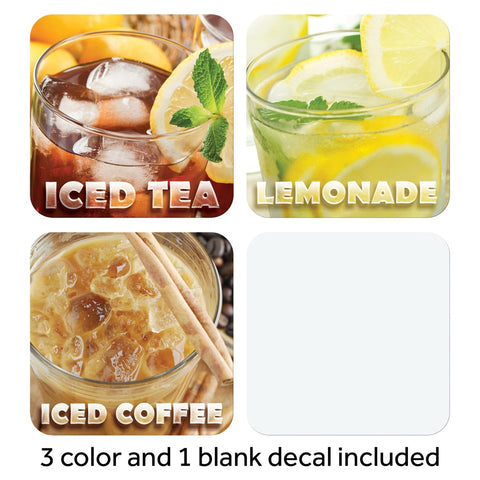 Winco SSBD-5 Slim Stainless Steel Iced Tea Dispenser, 5 Gallon