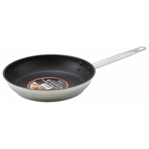 Winco SSFP-11NS 11" Stainless Steel Non-Stick Fry Pan