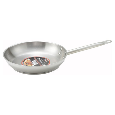 Winco SSFP-8 8" Commercial-Grade Stainless Steel Fry Pan