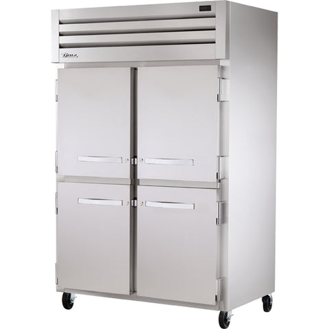True Manufacturing STA2F-4HS-HC SPEC SERIES Two-Section Reach-In Freezer with 4 Half Solid Doors, 115V
