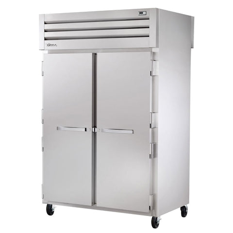 STA2R-2S-HC True Mfg.  SPEC SERIES® Refrigerator, reach-in, two-section, (2) stainless steel doors