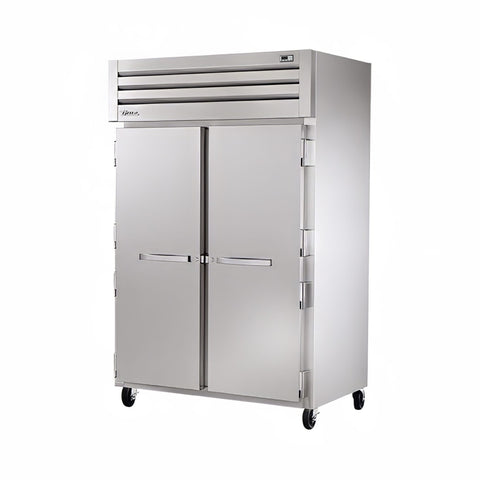 STG2R-2S-HC True Mfg. SPEC SERIES® Refrigerator, reach-in, two-section, (2) stainless steel doors
