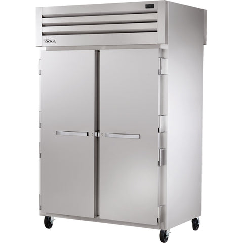 True Manufacturing STG2RPT-2S-2S-HC Spec Series 2-Section Pass-Through Solid Door Reach-In Refrigerator