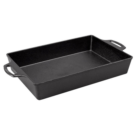 Lodge STW9R13 9 x 13 Inch Seasoned Cast Iron Casserole Pan