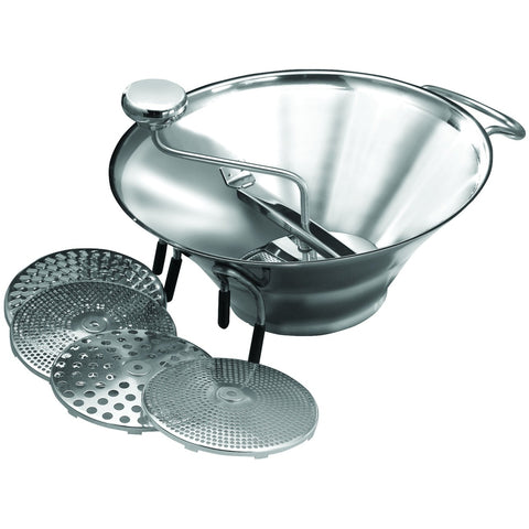 Winco SVM-12 5Qt Heavyweight Stainless Steel Food Mill