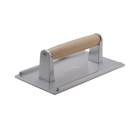 Libertyware SW84A Cast Aluminum Steak Weight with Wood Handle
