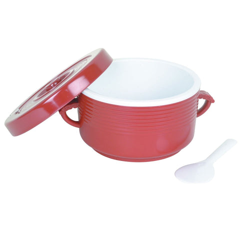 Thunder Group T-111 Insulated Rice Container with Lid and Handles, 64 oz / 8-Cup