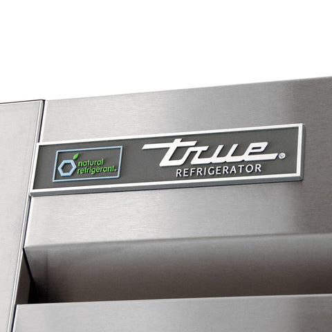 T-23-HC BLK True Mfg. Reach-In Solid Swing Door Refrigerator with Hydrocarbon Refrigerant