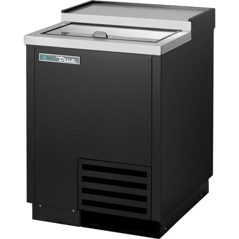 True Manufacturing T-24-GC-HC Solid Slide Lid Glass and Plate Chiller/Froster with Hydrocarbon Refrigerant