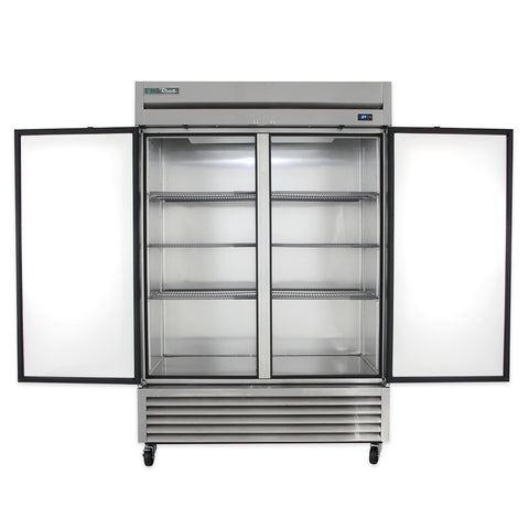 T-49-HC True 54" 2-Section Reach-In Refrigerator