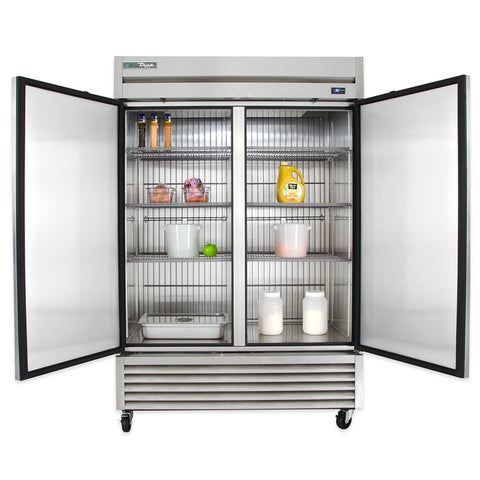 T-49F-HC True 54" 2-Section Reach-In Freezer