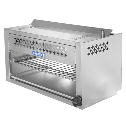Turbo Air TACM-24 24" Gas Radiance Infrared Cheesemelter, 20,000 BTU