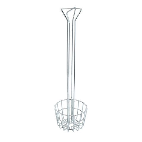 Winco TB-25 Taco Bowl Tortilla Shell Fry Basket, 6.25 in Diameter, 25 in Handle