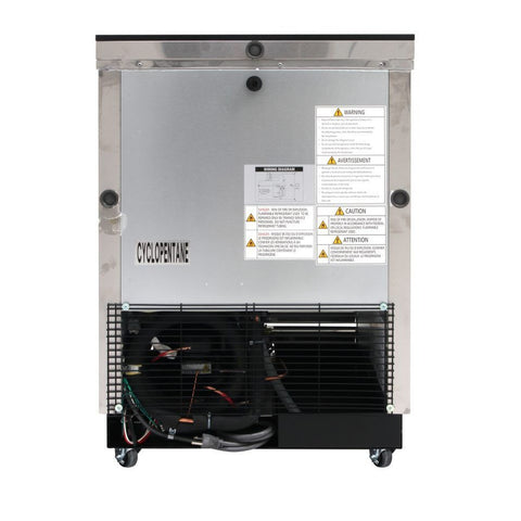 Turbo Air TBC-24SD-GF-N6 Super Deluxe Glass Chiller and Froster