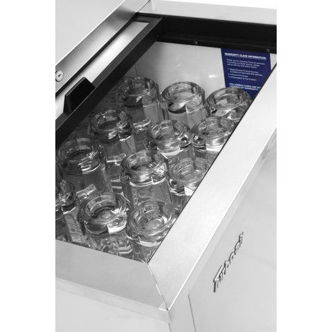 Turbo Air TBC-24SD-GF-N6 Super Deluxe Glass Chiller and Froster