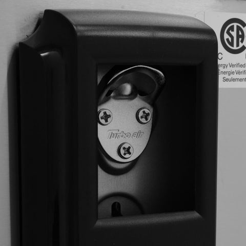 Turbo Air TBC-36SD-N6 Super Deluxe Bottle Cooler, 36 3/4" Wide, 8.5 cu. ft.