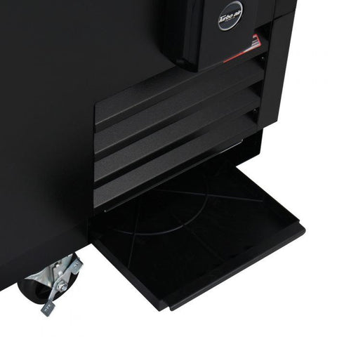 Turbo Air TBC-50SB-N6 50" Black Super Deluxe Bottle Cooler