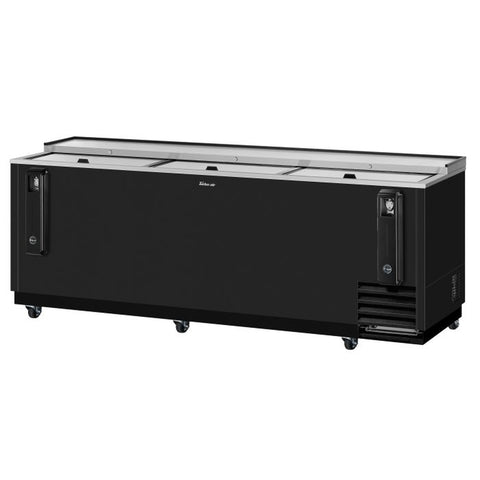 Turbo Air TBC-95SB-N 95" Super Deluxe Black Bottle Cooler
