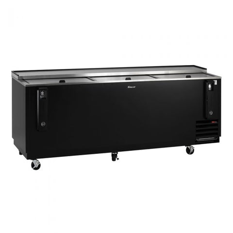 Turbo Air TBC-95SB-N 95" Super Deluxe Black Bottle Cooler