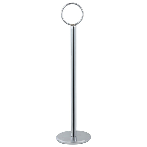 Winco TBH-8 Table Number Holder, Chrome-Plated Steel, 8"H