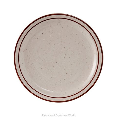 Tuxton China TBS-022 Bahamas 8-1/8" Narrow Rim China Plate